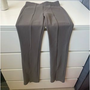 Zara split hem stretchy pants